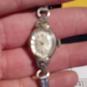 Elegant Women's Silver Watch